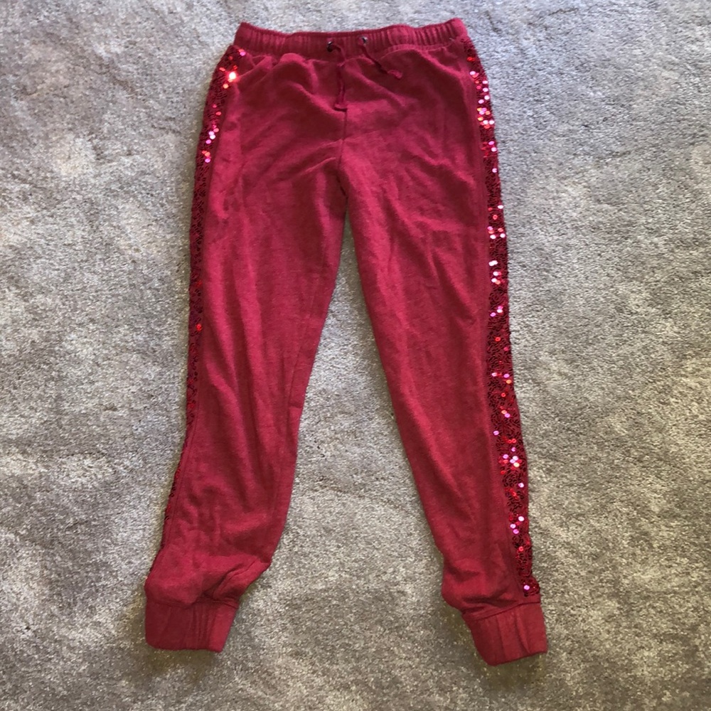 Cherokee Girls Red Jogger Pants